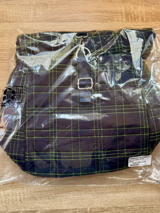 NWT Damson Madder Maja Backpack Navy Check main image 11